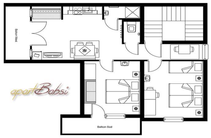 Apartbabsi Kappl  Exteriör bild
